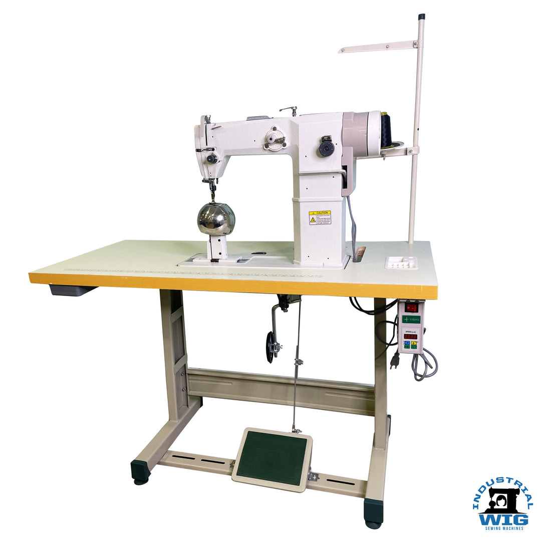 Direct Drive Industrial Wig Sewing Machine (Set Up Guide Included)