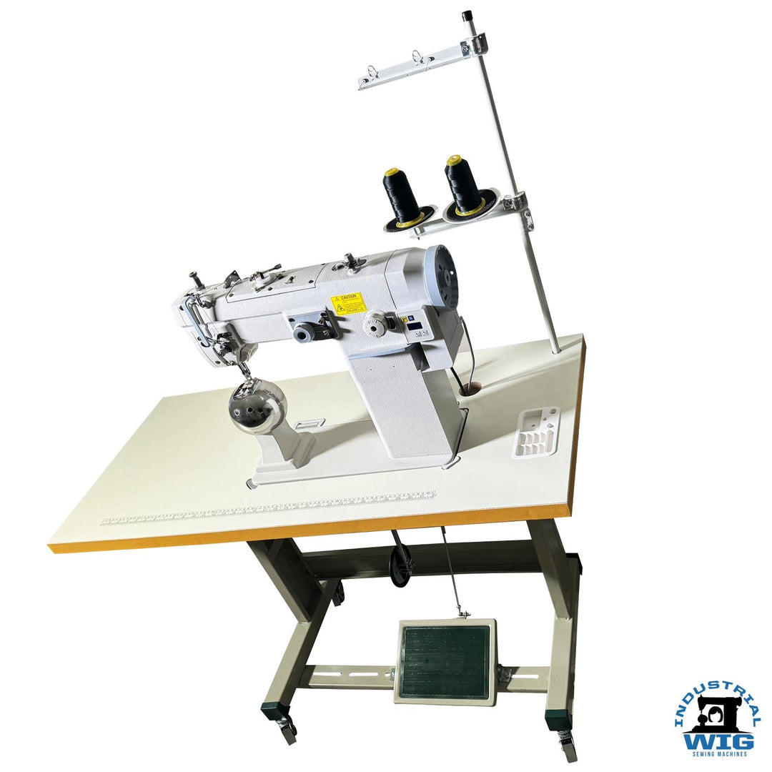 Zig Zag & Straight Stitch Industrial Wig Sewing Machine (Set Up Guide Included)