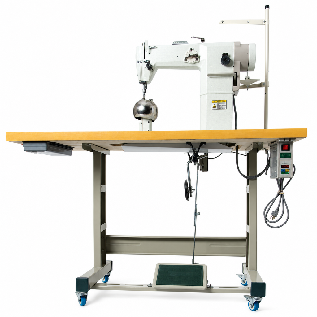 Direct Drive Industrial Wig Sewing Machine (Set Up Guide Included)