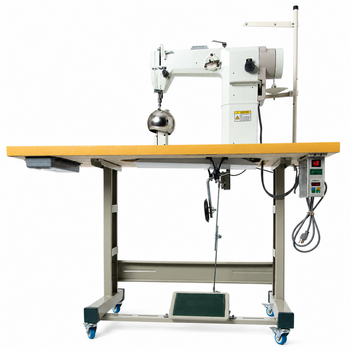 Direct Drive Industrial Wig Sewing Machine (Set Up Guide Included)