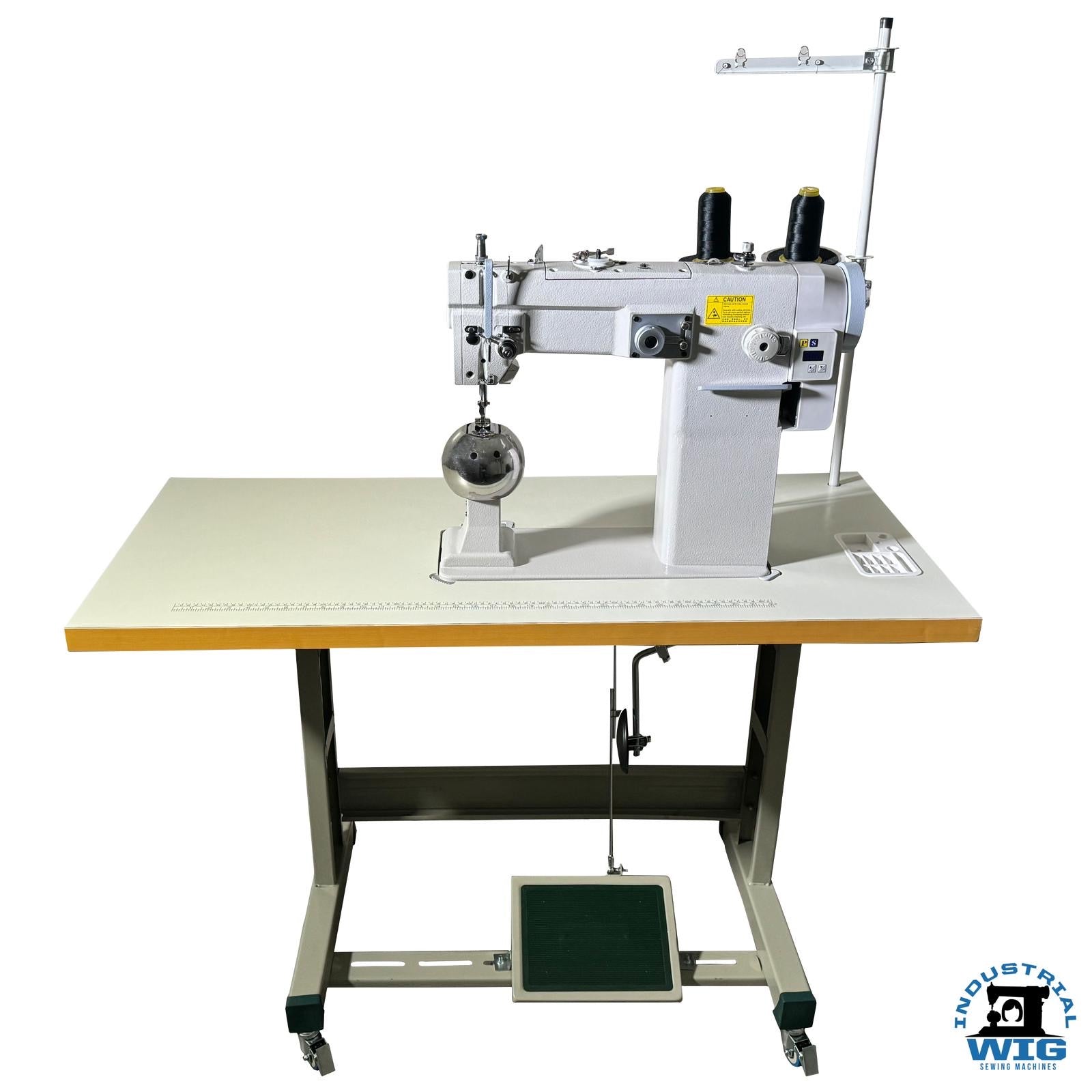 Wig Machine Hand Zig Zag & Straight Stitch Industrial Wig Sewing Machine (Set Up Guide ...